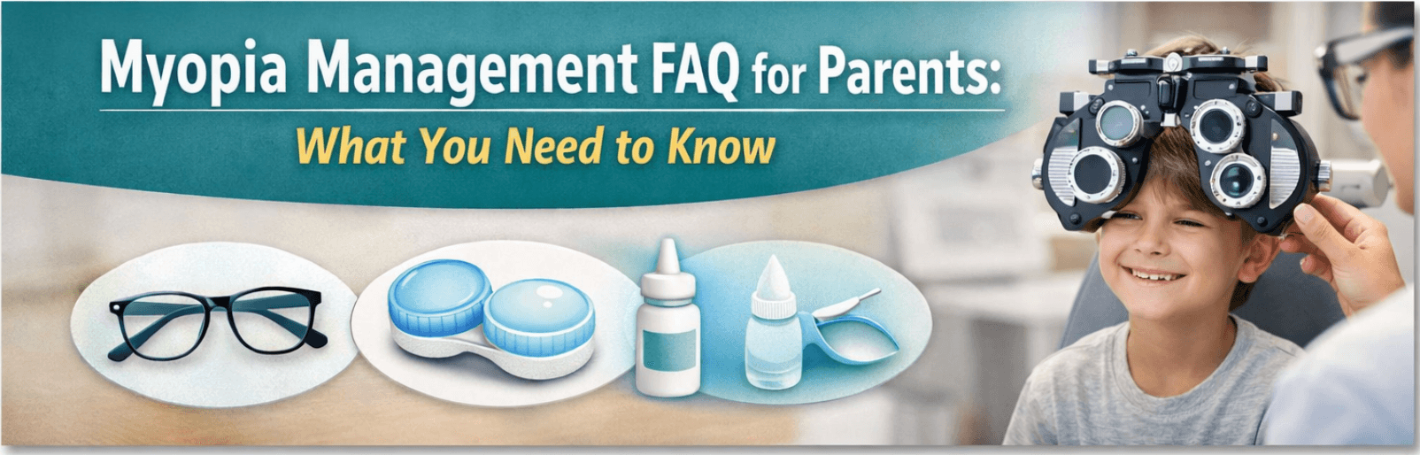 Myopia Management FAQ for Parents: What you need to know